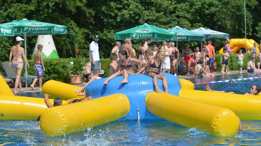 Sommer, Sonne, Spaß: Das Freibadfest in Hilpoltstein