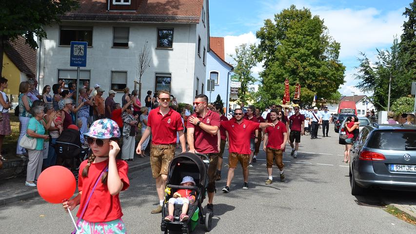 Jubiläum mit Festzug: Die Freiwillige Feuerwehr Allersberg feiert 150. Geburtstag