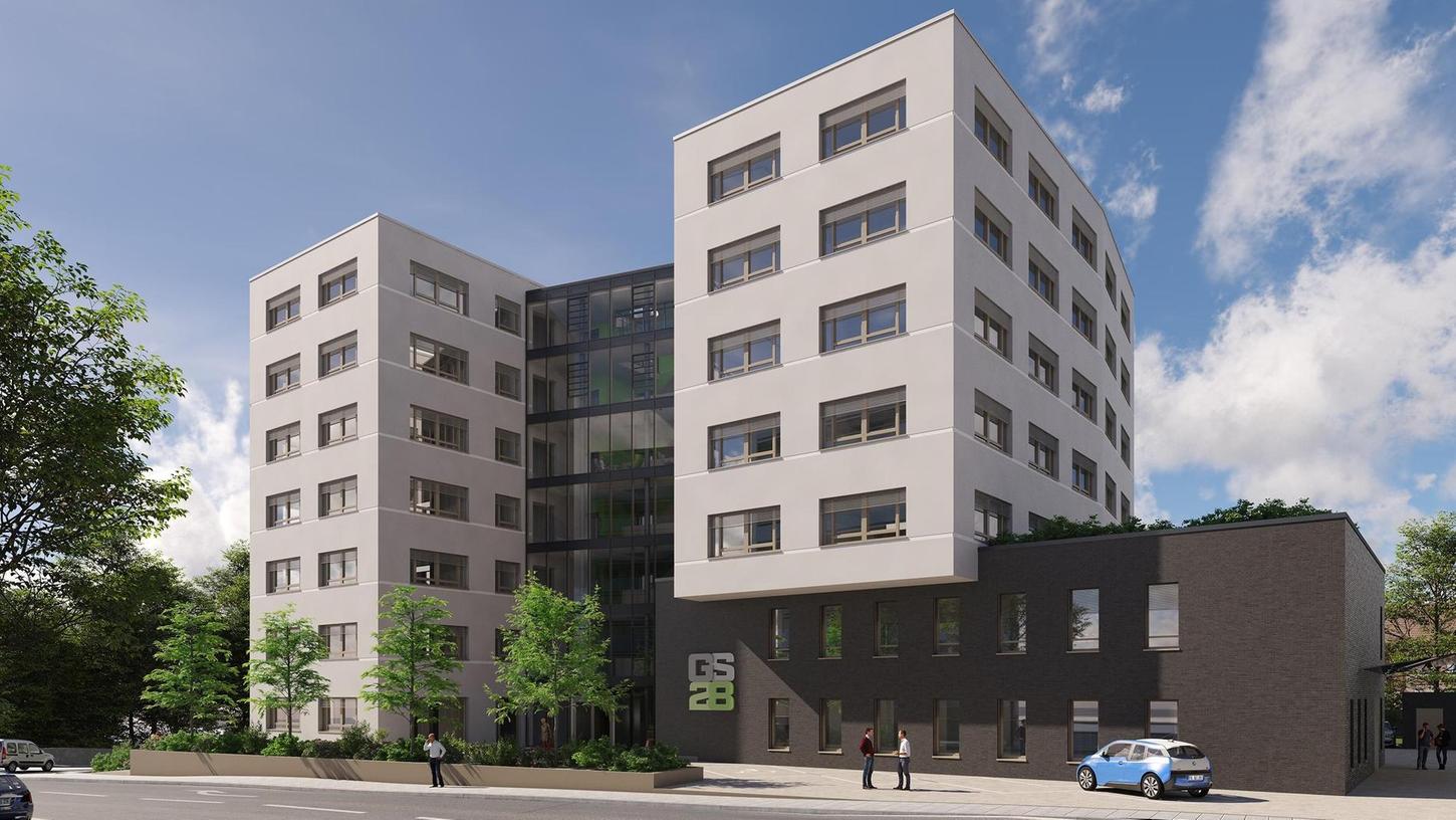 Zukunftsschmiede und Stadtoase: Bürogebäude in der Gebhardtstraße will Zeichen setzen