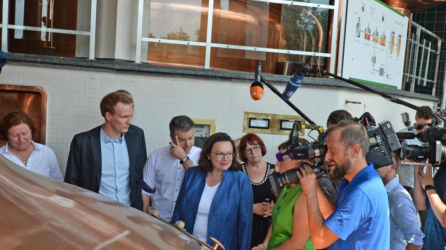 SPD-Vorsitzende besuchte Dietfurt und Neumarkt