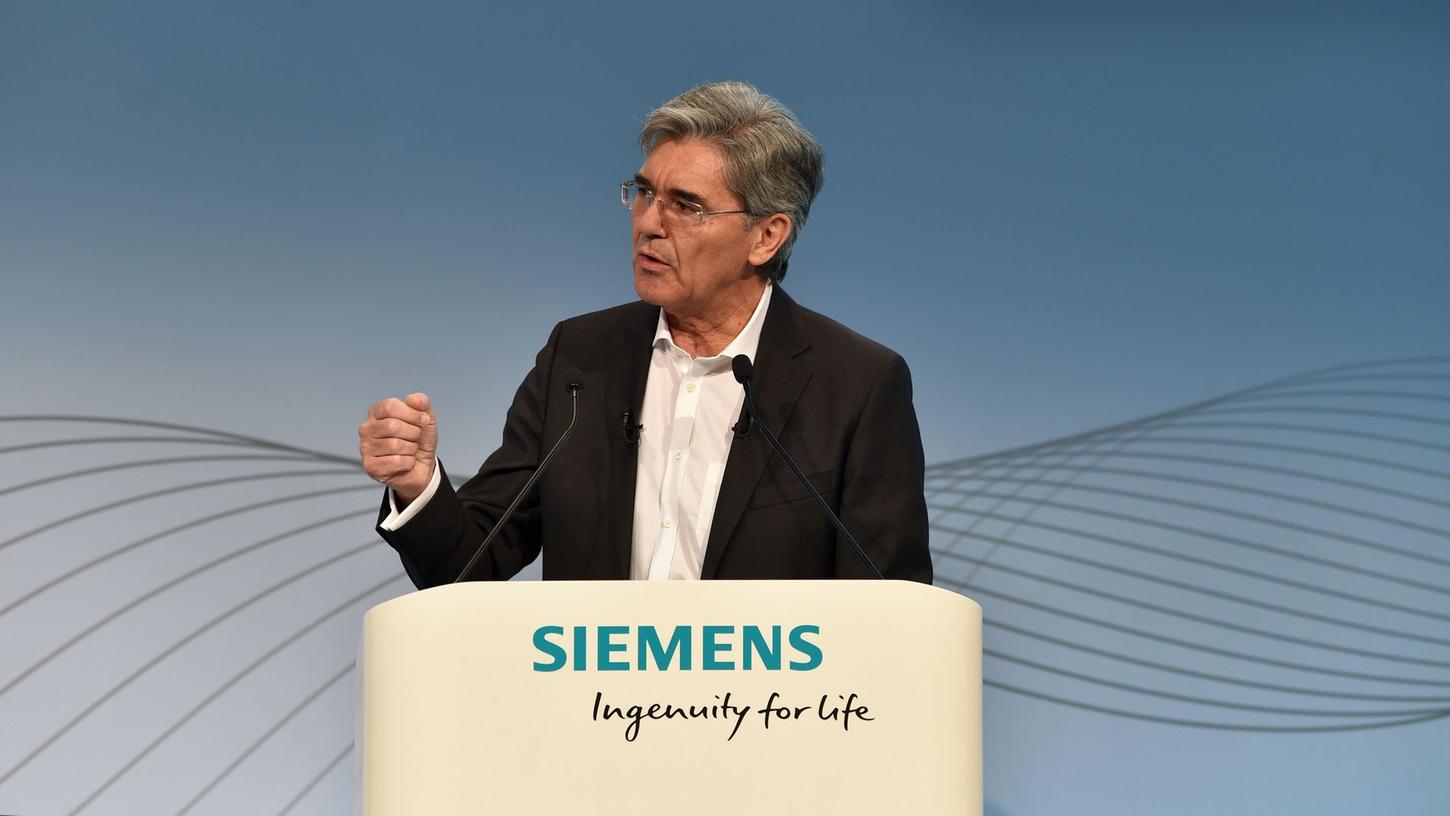 Erklärte, dass Siemens wieder "great again" sei: Vorstandschef Joe Kaeser.