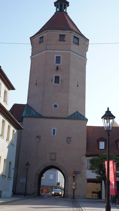 33 Meter ist er hoch, der Blasturm in Gunzenhausen, der 1603 als Nachfolgebau errichtet worden ist.