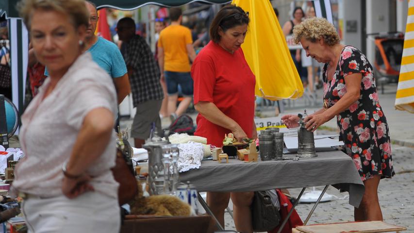 Altstadt-Flohmarkt 2018 in Neumarkt