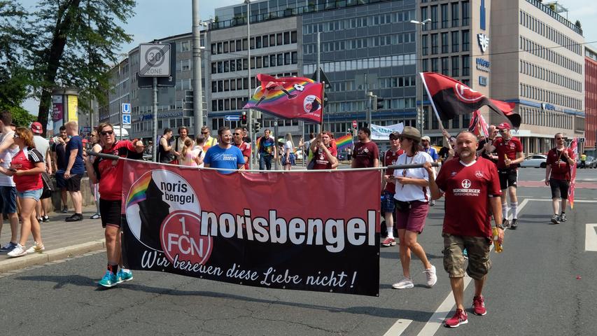 Bunt und schrill: Der Christopher Street Day 2018 in Nürnberg