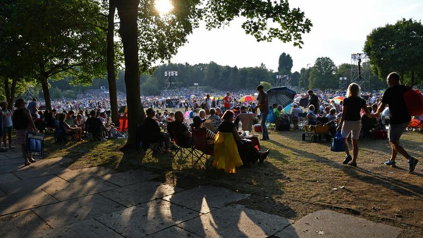 Erst Regen, dann Picknick: Das 2. Klassik-Open-Air 2018