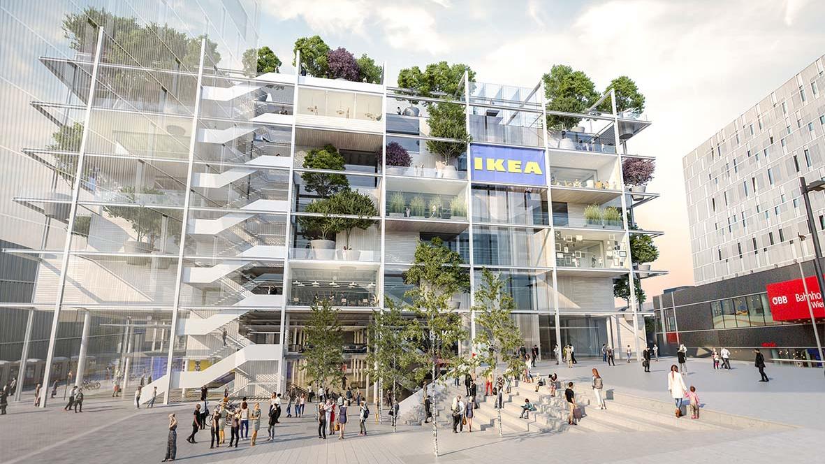 Grün und modern: Ikea will seine Möbelhäuser revolutionieren