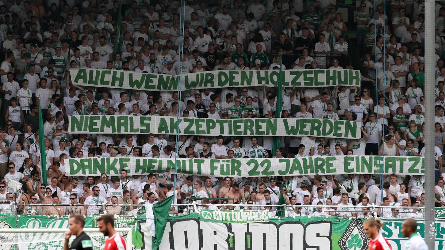 Nach Hacks Abgang: SpVgg-Fans wollen Nach Hacks Abgang: SpVgg-Fans wollen