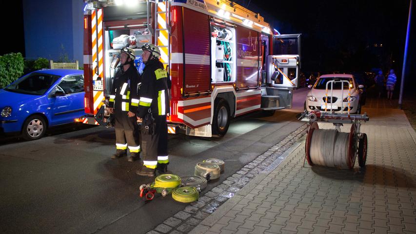 Nächtlicher Alarm: Feuer in Nürnberger Mehrfamilienhaus