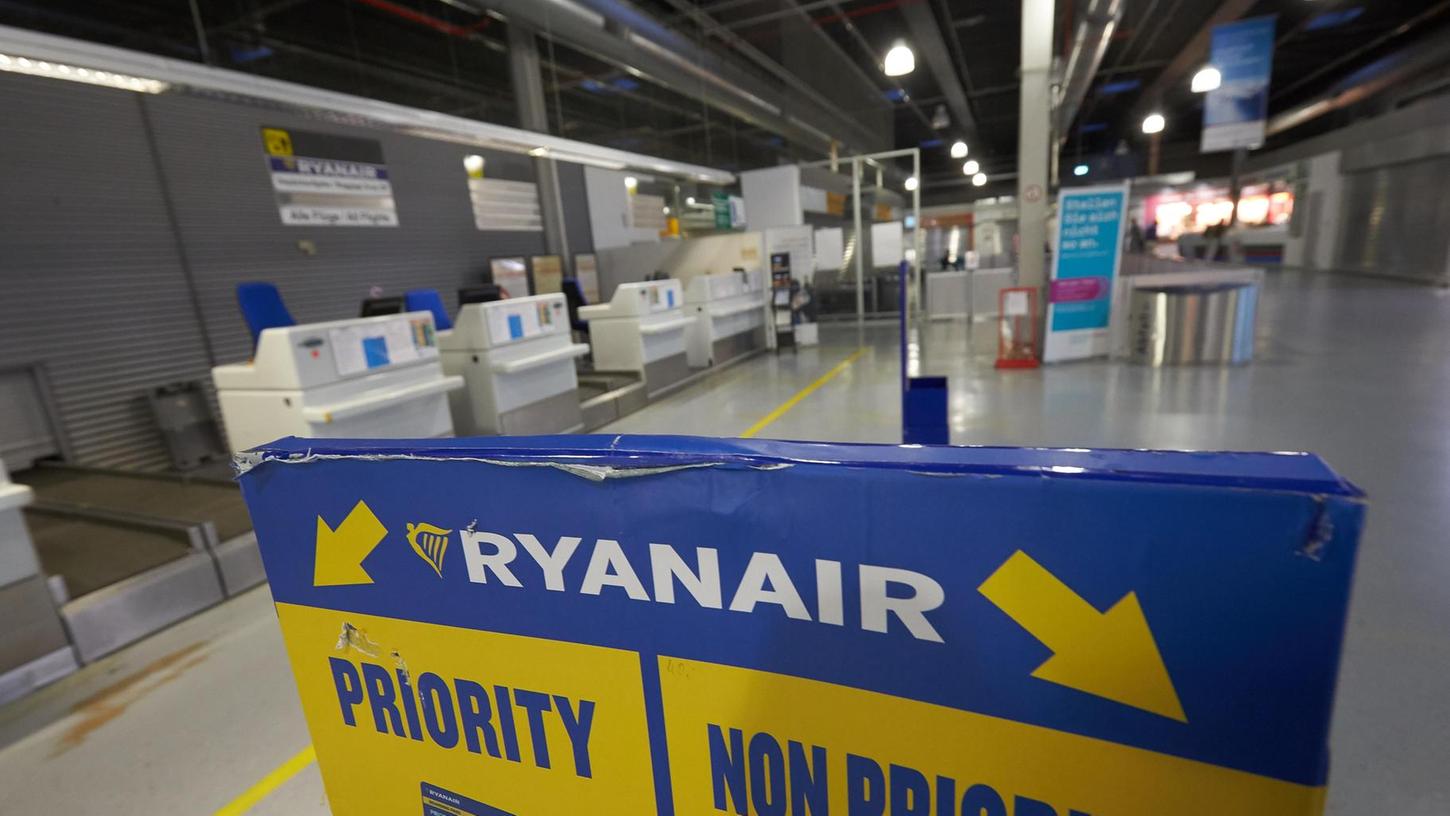 Trotz Ryanair-Streiks: Am Airport Nürnberg blieb es ruhig