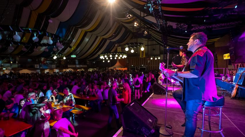 Wilde Maus und Partyzelte: Der Samstag auf dem Jura-Volksfest 2018