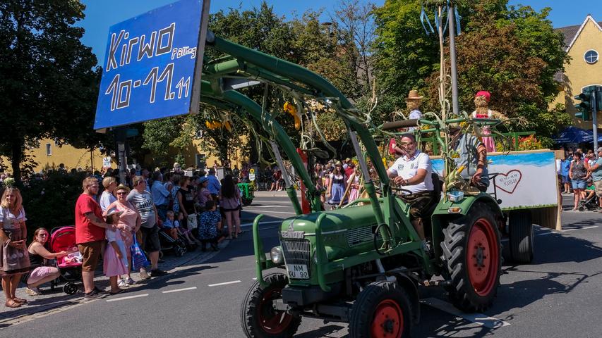 Sommer, Sonne, Volksfestumzug in Neumarkt 2018,  Teil 1