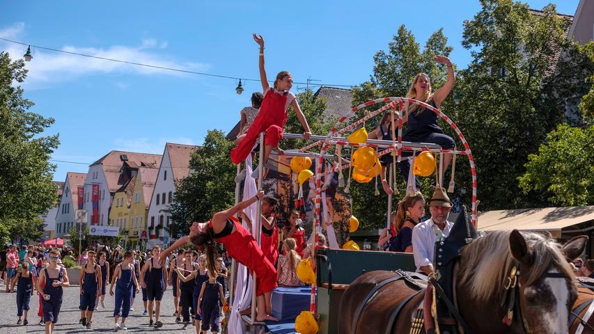 Sommer, Sonne, Volksfestumzug in Neumarkt 2018 Teil 2