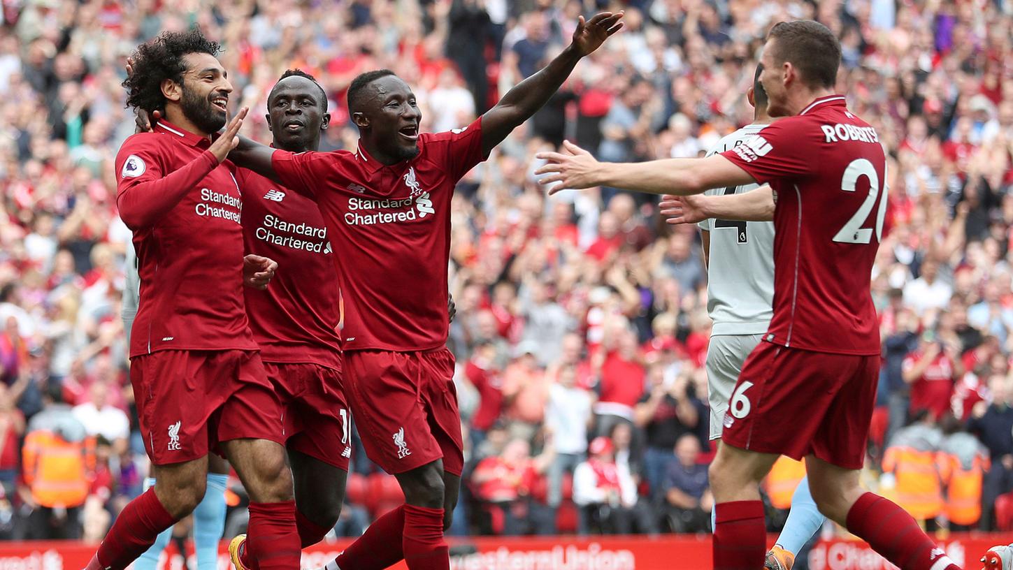 Premier League: Favoriten überzeugen - Liverpool spitze