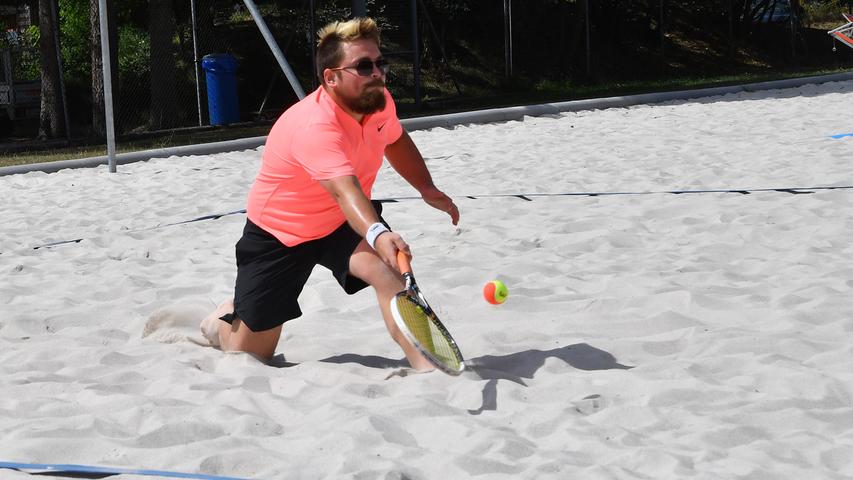 Tennis im Sand: Gelungene Meisterschaft in Erlangen