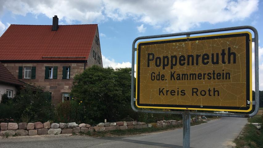 ...genau, Poppenreuth. Hier findet Bernd Kraemer nicht nur seine Wanderroute wieder, sondern auch...