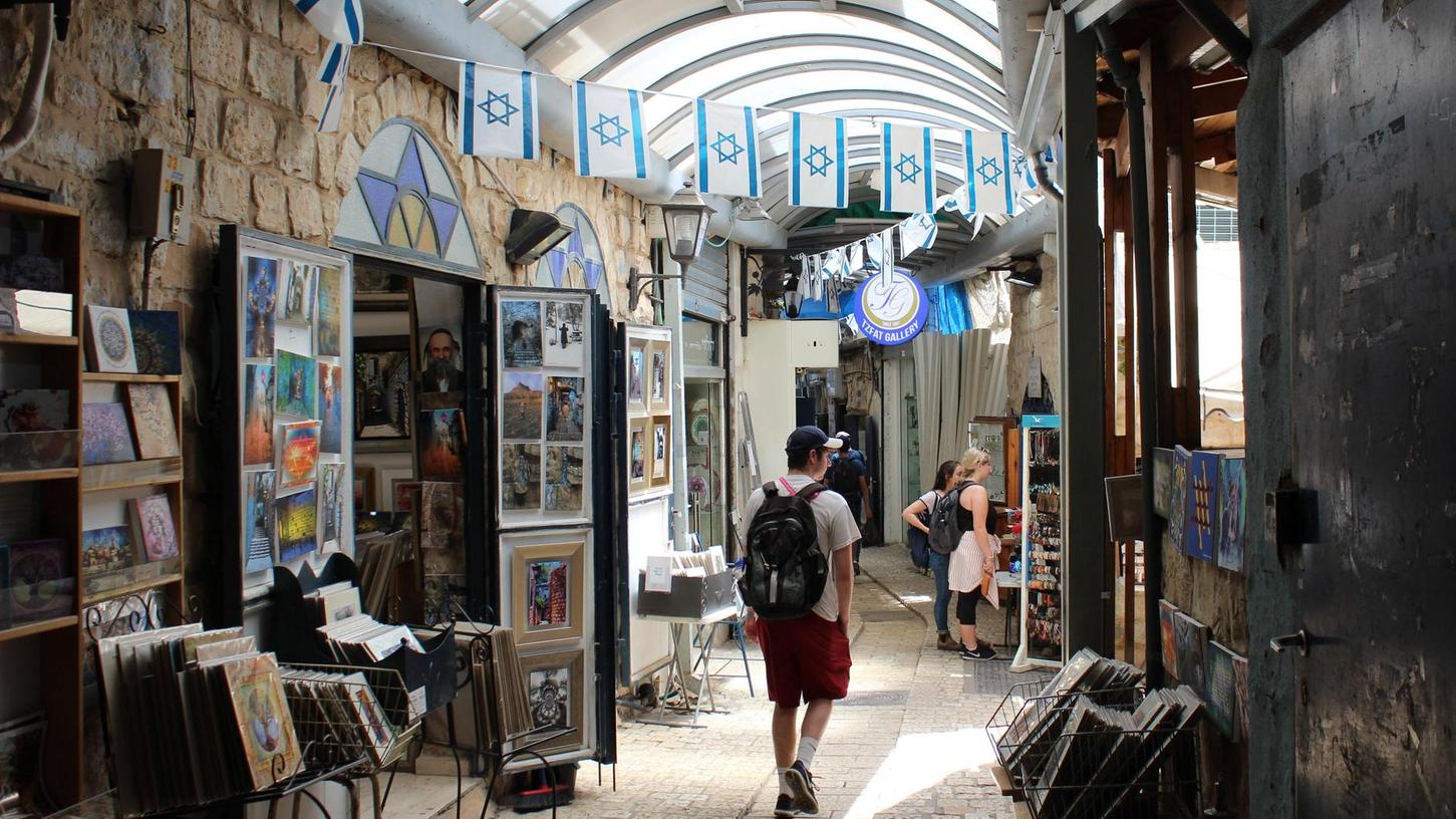 Die Stadt Tzefat in Galiläa wurde bekannt als wichtiger Ort jüdischer Gelehrsamkeit und als Künstlerkolonie.
