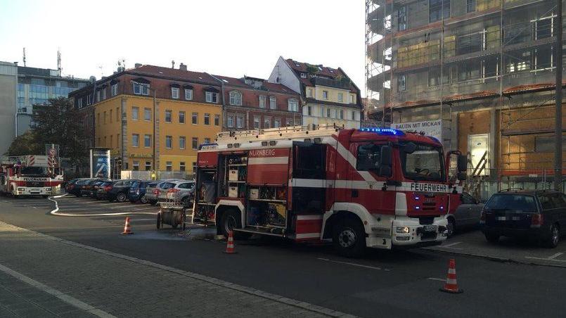 30.000 Euro Schaden: Brand auf Baustelle in Nürnberg