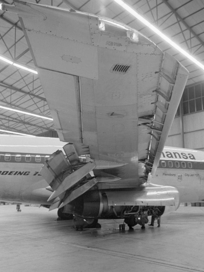 19. August 1968: Düsenflugzeug auf dem Prüfstand