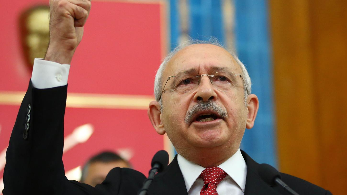Der türkische Oppositionschef Kemal Kilicdaroglu wirft der Regierung Inkompetenz und Kurzsichtigkeit vor.