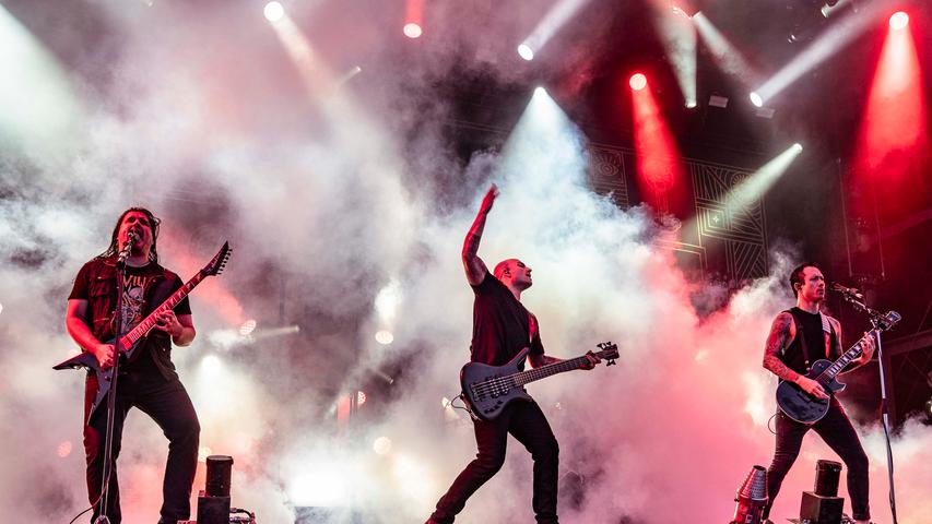 Die Metalband Trivium ist seit 1999 auf den Bühnen unterwegs und hat auch in Deutschland viele Fans.