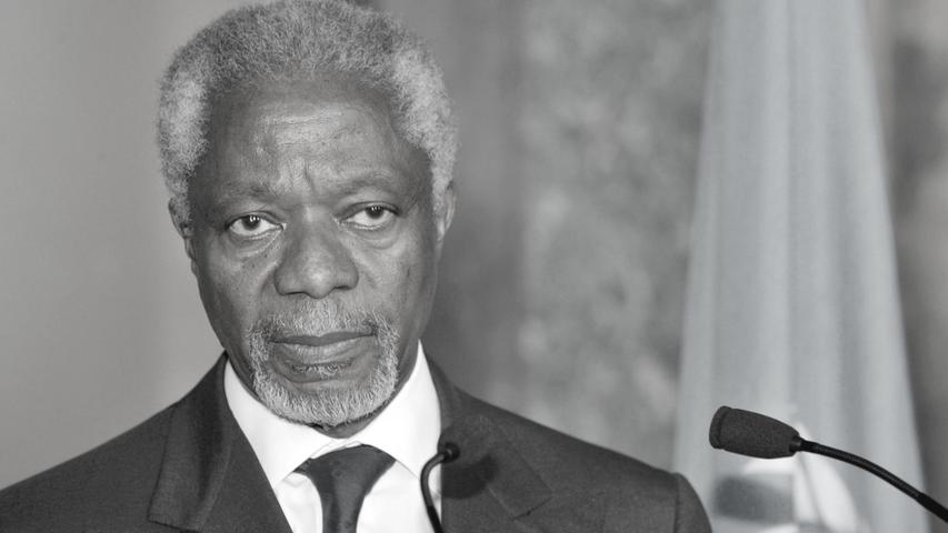 Der ehemalige UN-Generalsekretär Kofi Annan ist tot. Er verstarb im Alter von 80 Jahren.  Zu Amtszeiten galt Annan als äußerst beliebt. Er war außerdem ein scharfer Gegner der Irak-Invasion durch US-Truppen im Jahr 2003.