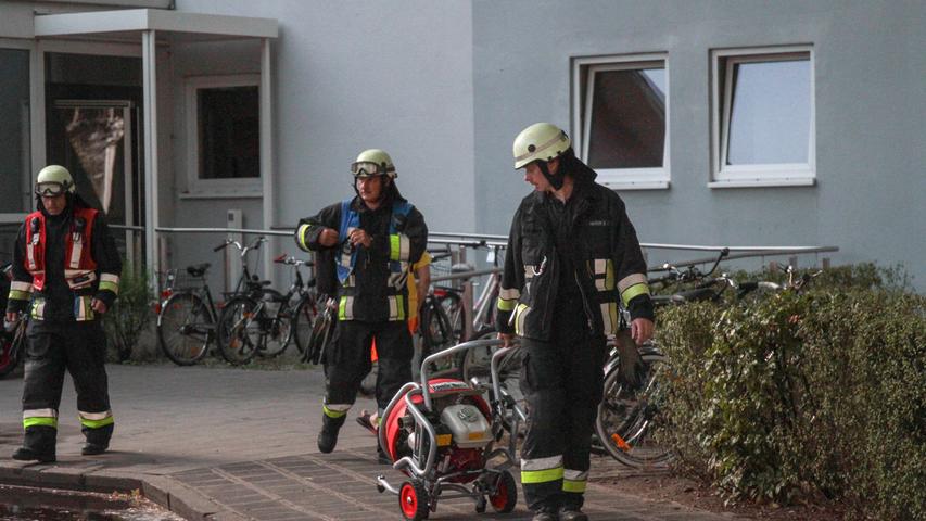 Feuerwehr vor Ort: Rauchentwicklung in der Ossietzkystraße
