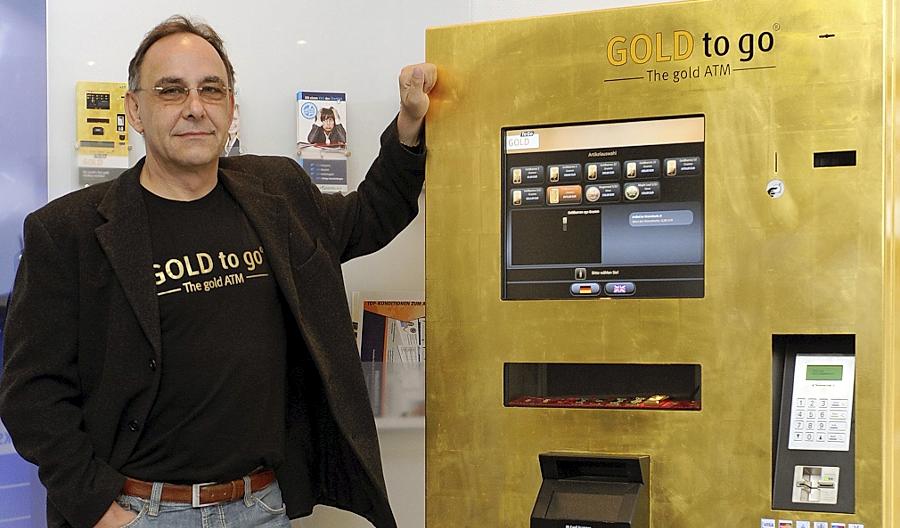 Goldbarren – direkt aus dem Automaten
