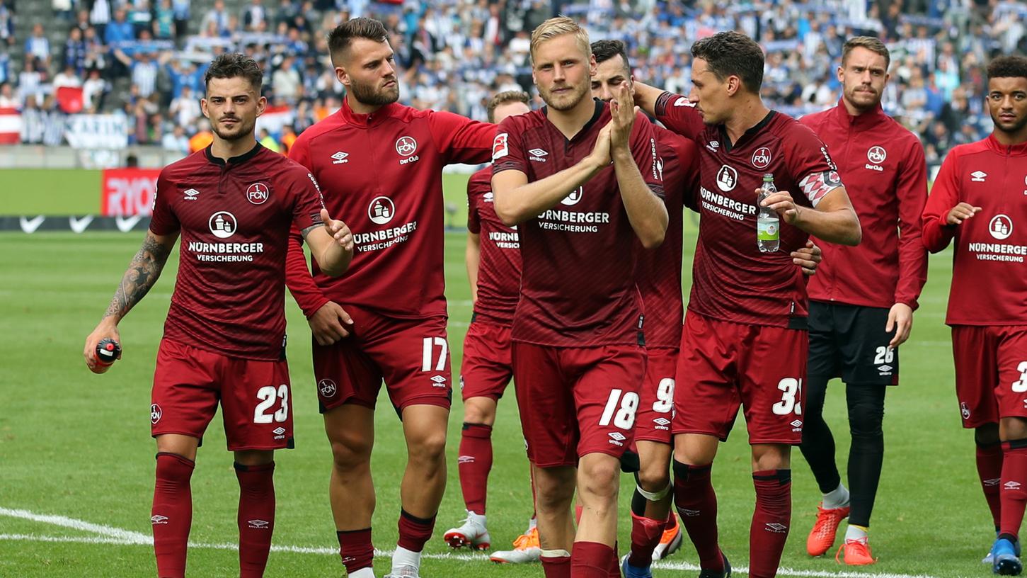 Eine unglückliche 0:1-Niederlage leistete sich der 1. FC Nürnberg zum Auftakt der Bundesliga-Saison bei Hertha BSC. Eine unglückliche 0:1-Niederlage leistete sich der 1. FC Nürnberg zum Auftakt der Bundesliga-Saison bei Hertha BSC.