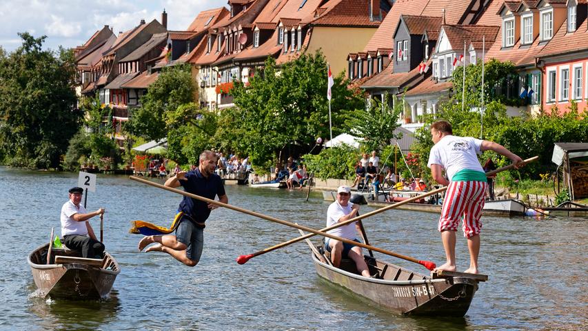 Bamberger Sandkerwa: Das traditionelle Fischerstechen auf der Regnitz