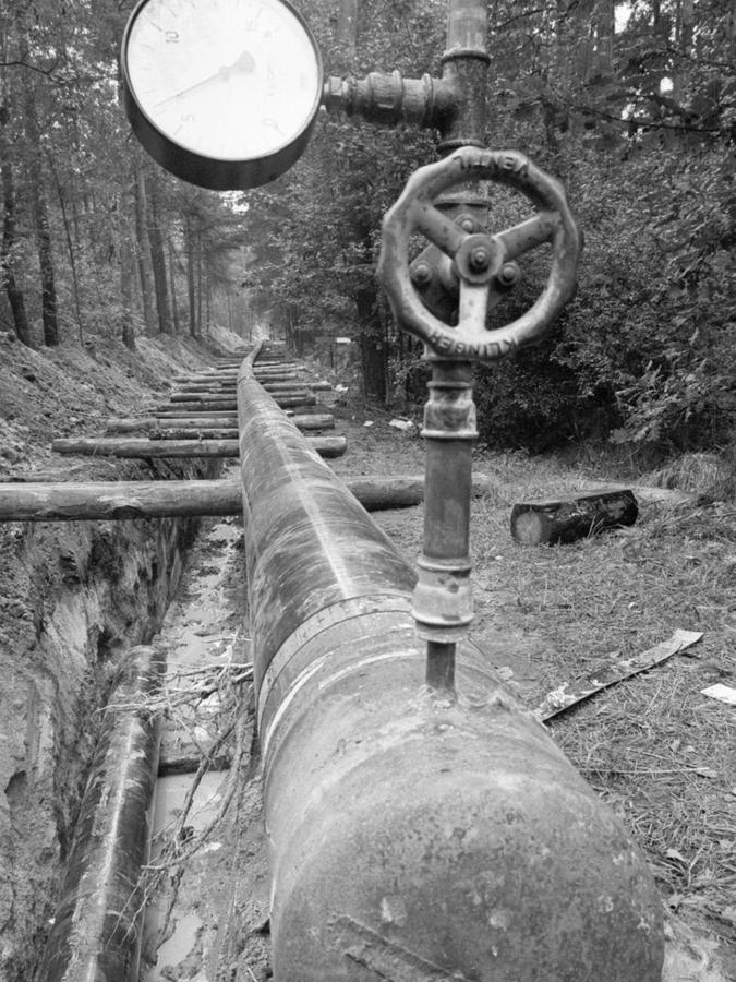 30. August 1968: 58 Kilometer lange Rohrleitung