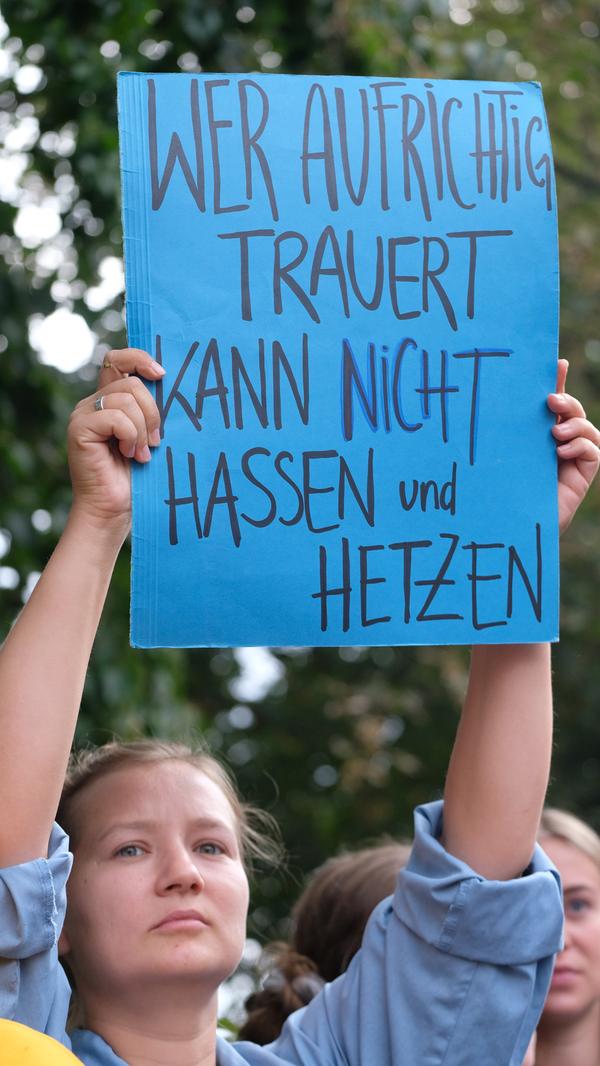 In Chemnitz waren 591 Polizisten im Einsatz, ausschließlich aus Sachsen.