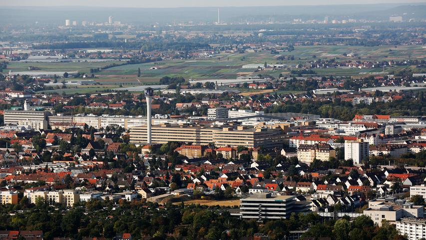 Türöffner-Aktion: Famose Blicke vom Nürnberger Fernmeldeturm