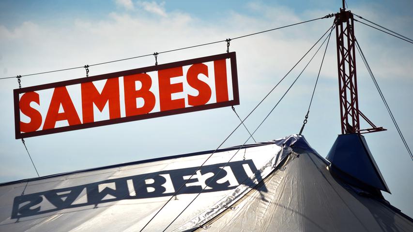 Artisten zu Gast in Neumarkt: Aufbau des Circus Sambesi 