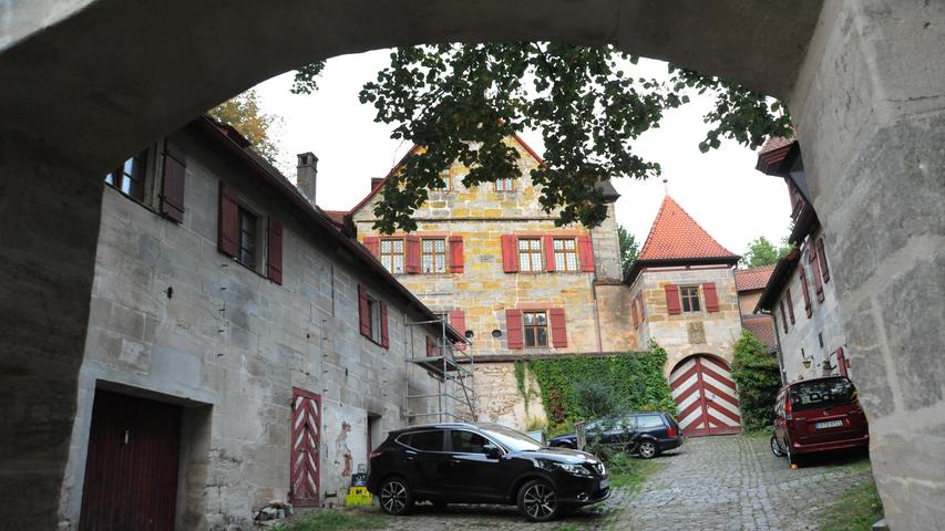 Die Burg Grünsberg nahe Altdorf ist ein Schmuckstück.
