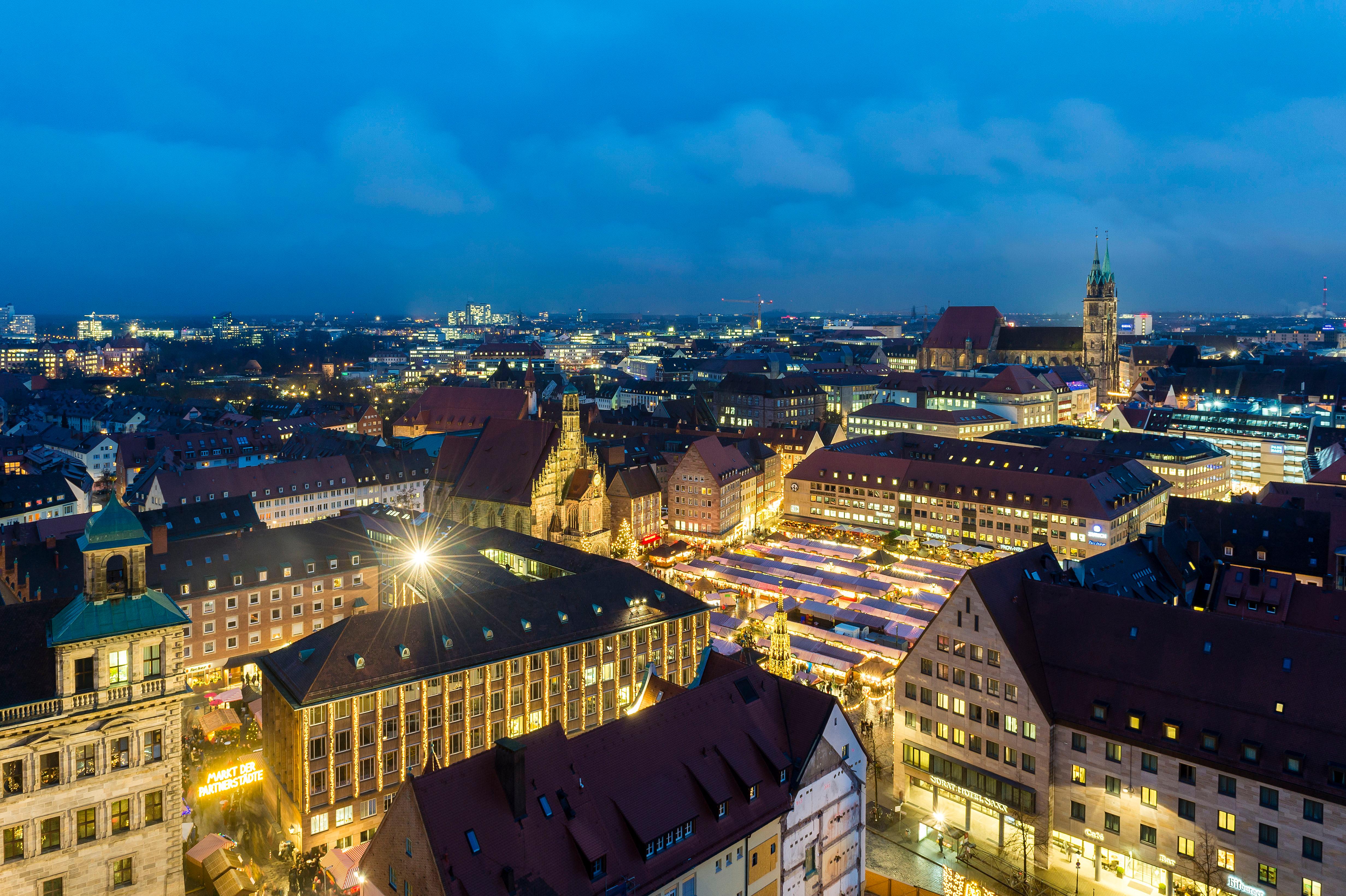 Ihre Anreise zum Nürnberger Christkindlesmarkt