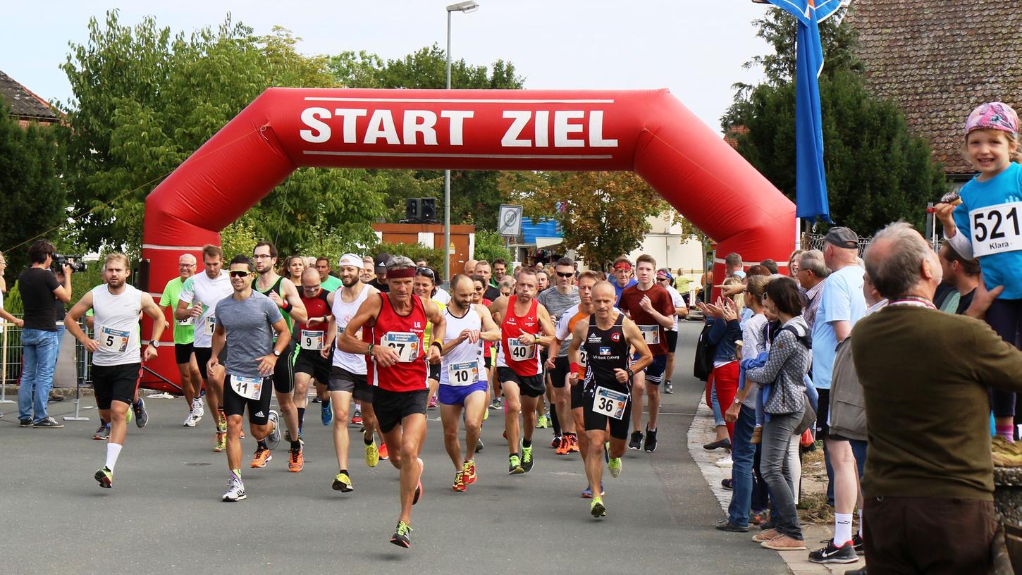 Fast schon Tradition: Kerwa-Lauf in Gremsdorf Fast schon Tradition: Kerwa-Lauf in Gremsdorf