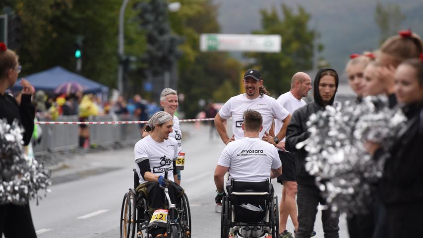 Schwitzen bei Regen: Sportler starteten beim Fränkische-Schweiz-Marathon 2018 durch