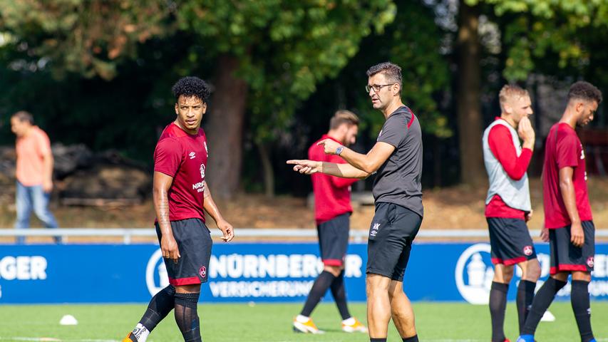 Neu beim Club: Nürnbergs Last-Minute-Zugänge trainieren mit 