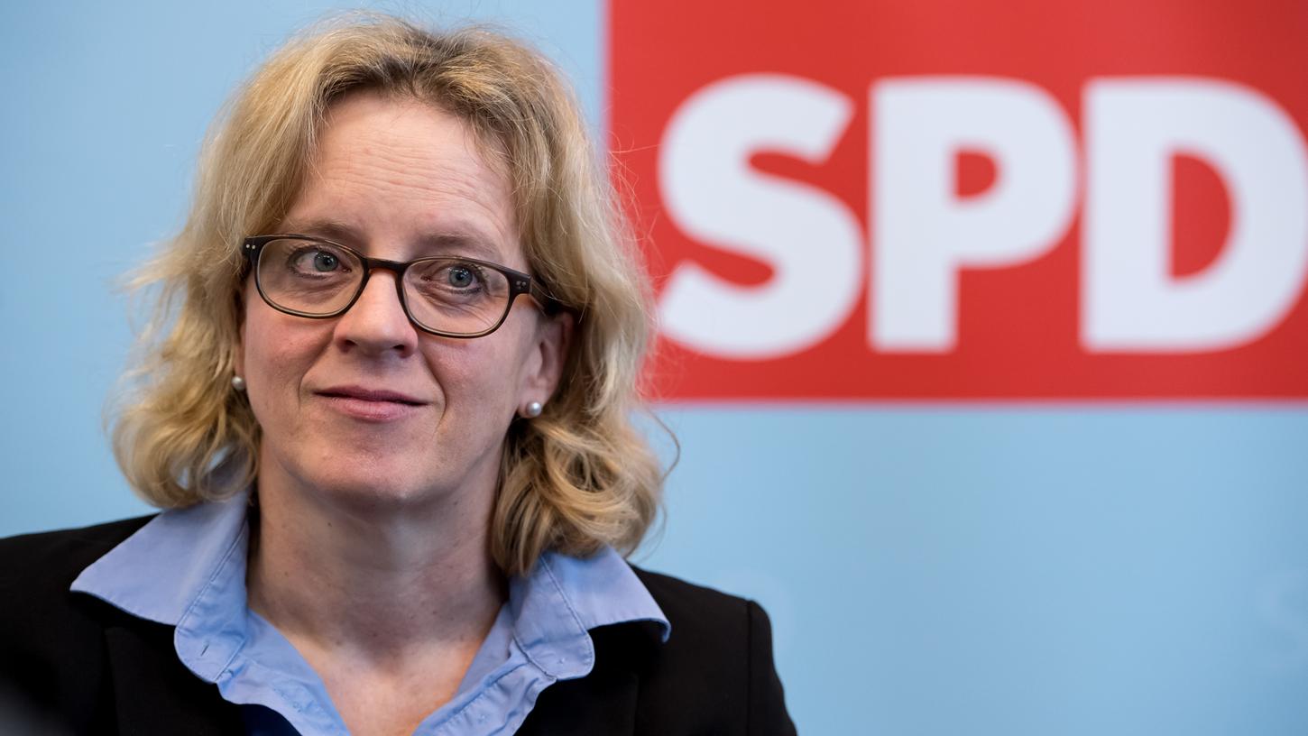 Die bayerische SPD-Spitzenkandidatin Natascha Kohnen wird in der Kofferfabrik erwartet.