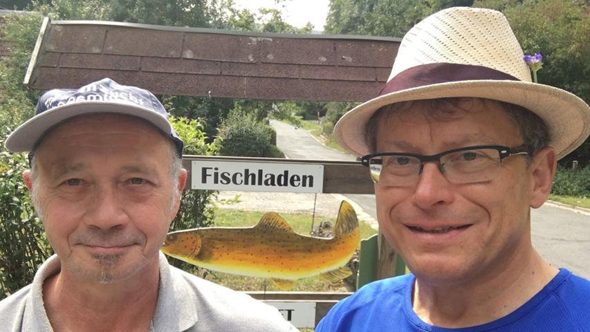 Die Forellenzucht Thoosmühle wird von Jürgen Kremer und seiner Frau Elke geführt...