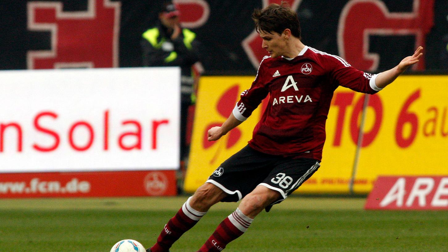 Im Jahr 2012 im Trikot des 1. FC Nürnberg aktiv: Philipp Wollscheid.