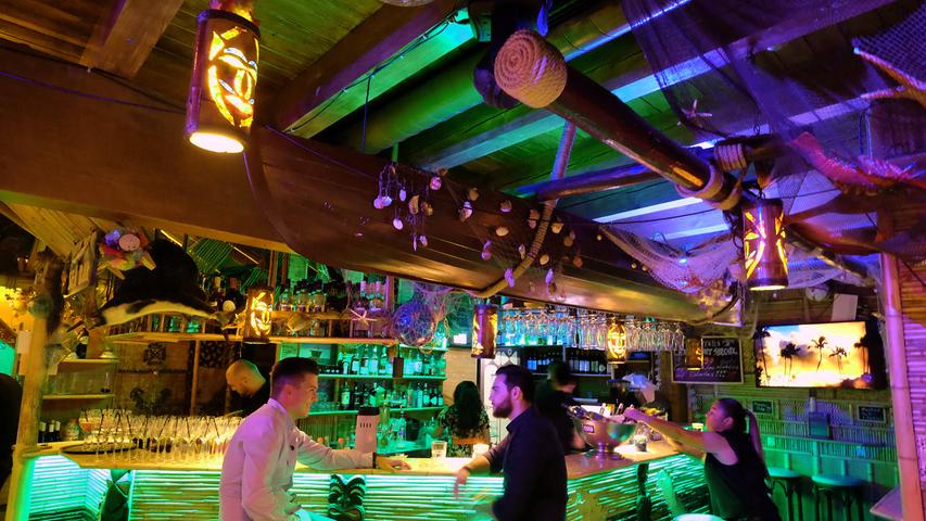 Südseefeeling gibt es in der Cocktailbar Kontiki zu erleben. Über 40 Jahre hat das Lokal an der Pegnitz bereits auf dem Buckel. 81 Besucher entschieden sich in unserem Voting für sie.