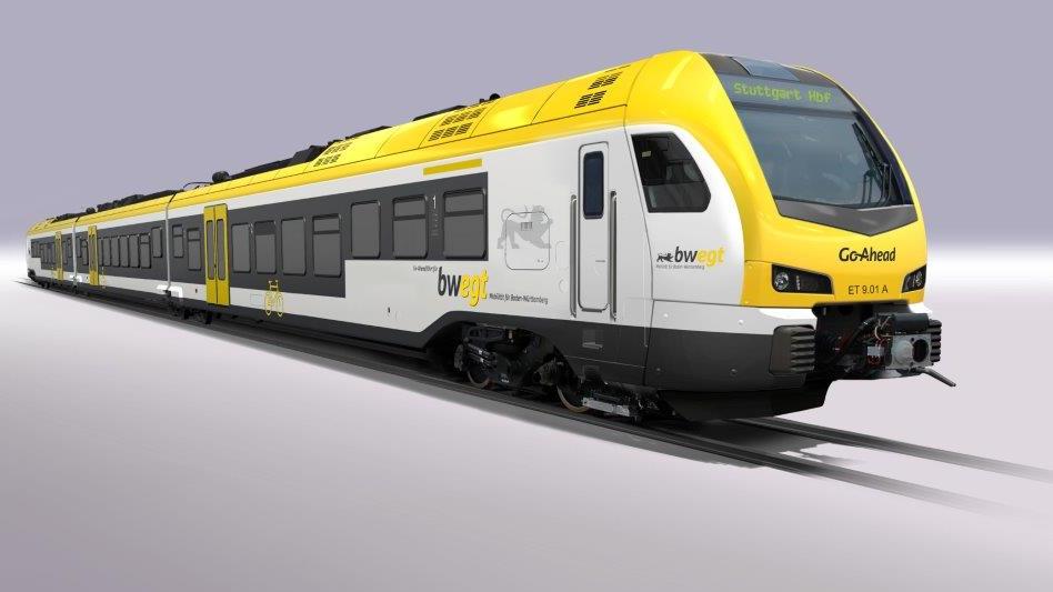 Sie ersetzen den Regionalexpress: Ab 2019 fahren "Go-Ahead"-Züge auf der Strecke zwischen Stuttgart und Nürnberg.