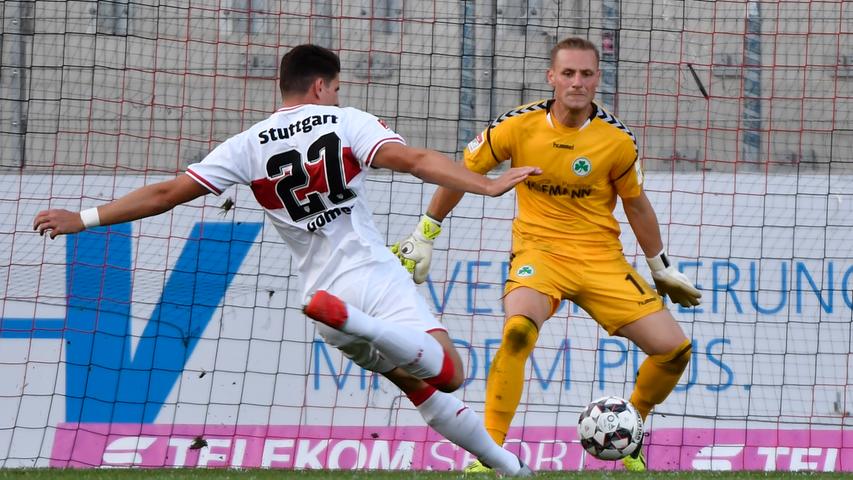 Gomez kennt keine Gnade: Fürth verliert gegen den VfB