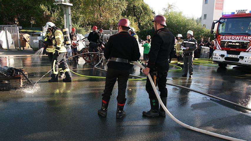 Feuerwehr gestern und heute: Jubiläumsfeier in Kirchehrenbach