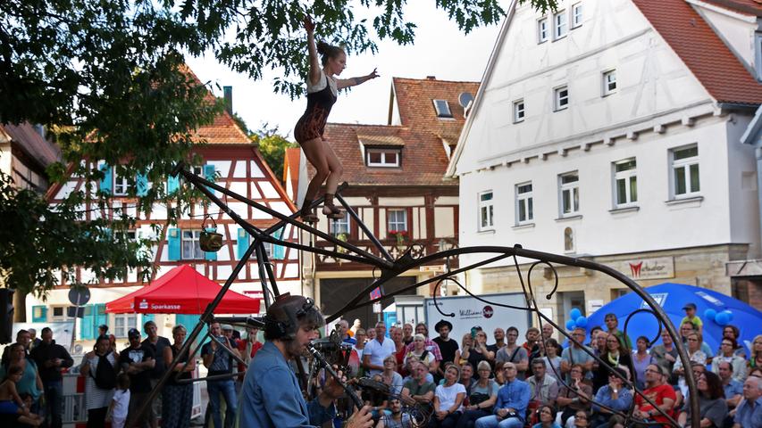 Bunt und verrückt: ZirkArt-Festival in Forchheim