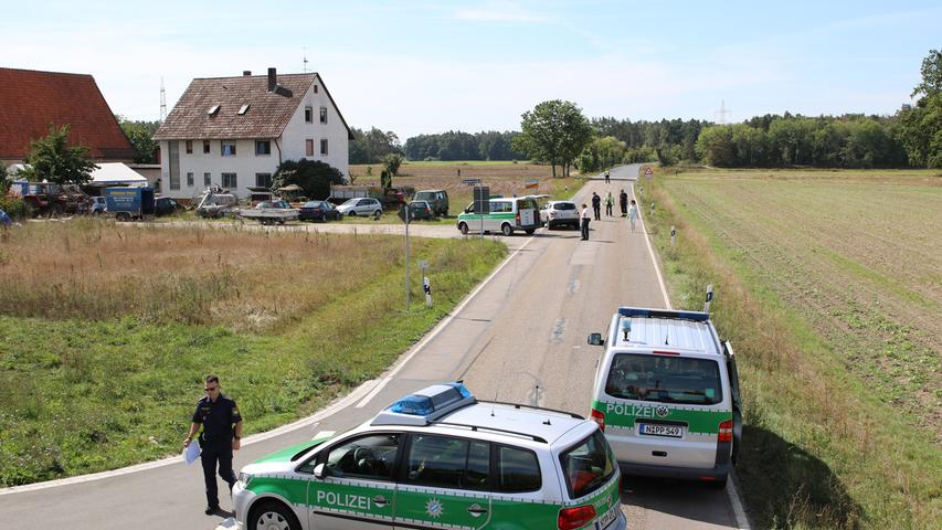 Kollision mit Auto: Zweiradfahrer bei Kornburg tödlich verunglückt