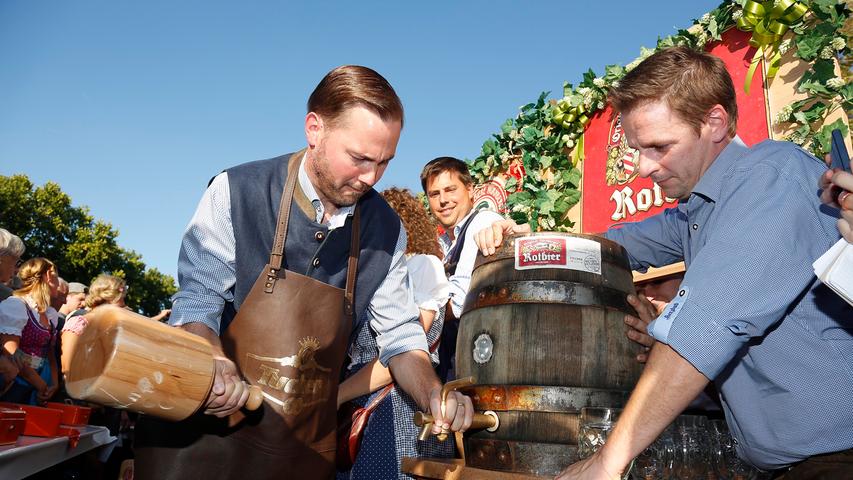 Bierköniginnen und Promis: Altstadtfest Nürnberg ist eröffnet