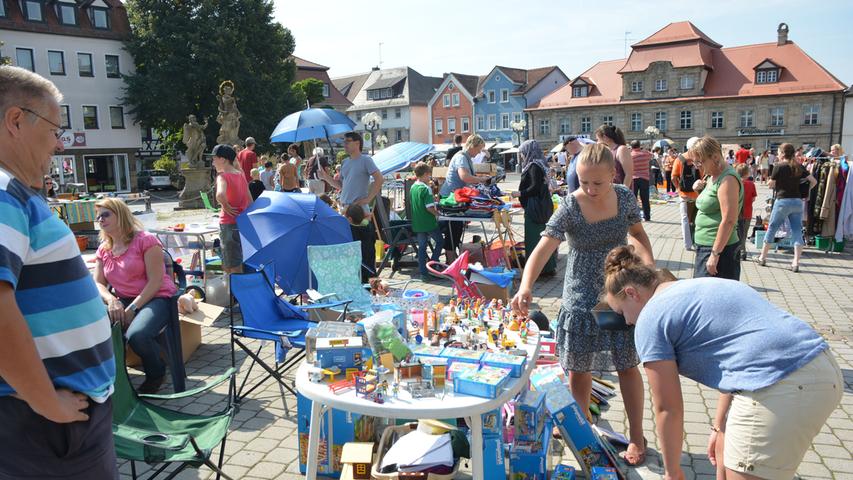 Der Jugendtrödelmarkt auf dem Forchheimer Paradeplatz findet am 9. Mai nicht statt.