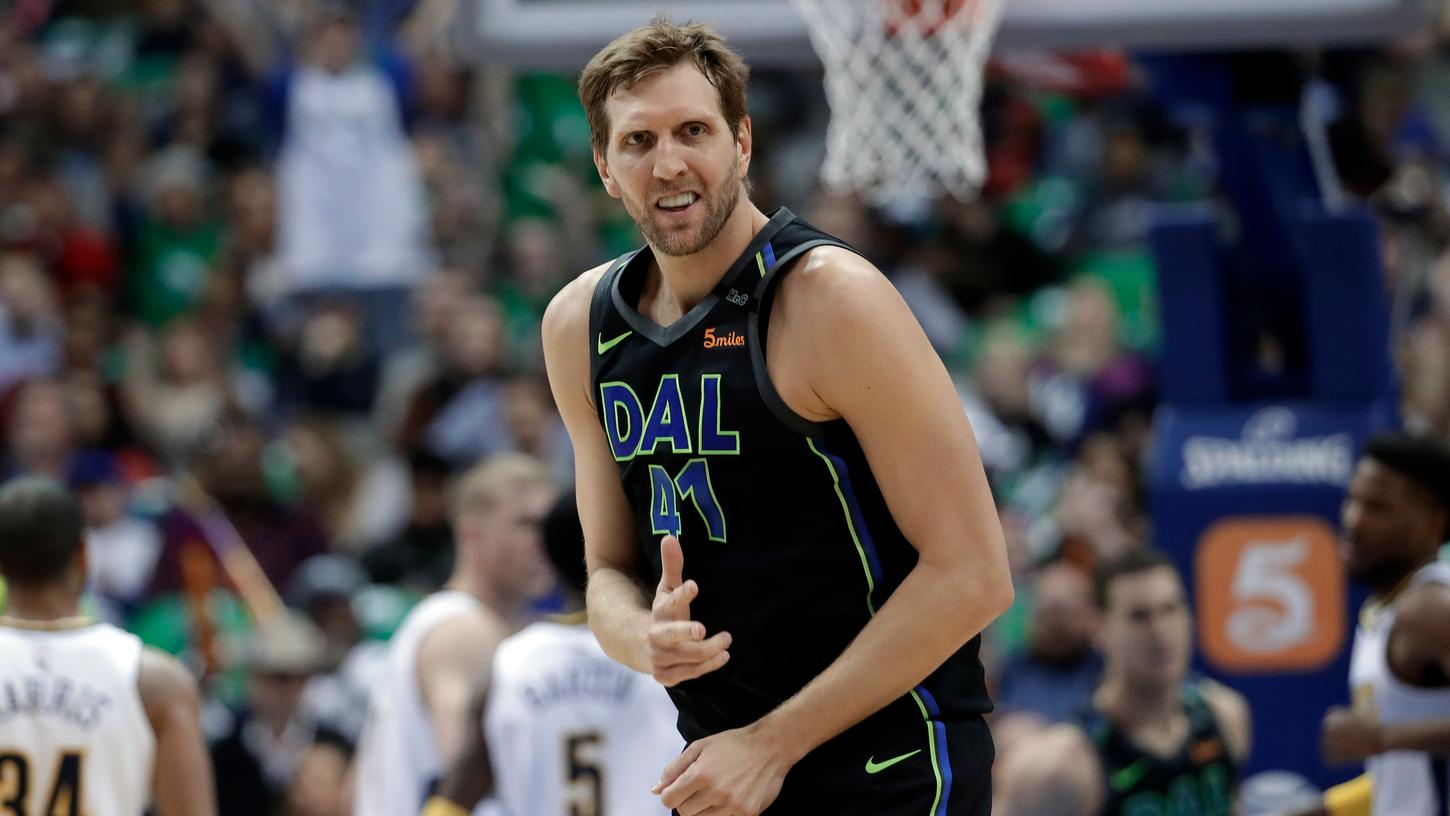 Wird Dirk jetzt sechster Mann? Die Basketball-Legende kann sich gut vorstellen, eine kleinere Rolle bei den Dallas Mavericks einzunehmen.